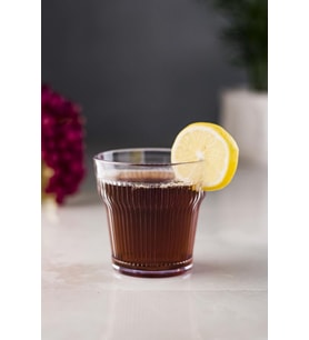Akrilik Şeffaf Tekli Kısa Bardak & Su Meşrubat Kahve Yanı Bardağı 300 Ml ( Cam Değildir )