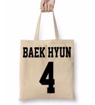Exo Baekhyun Bez Çanta Uzun Saplı