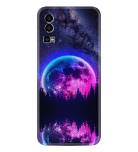 General Mobile Gm 23 Kılıf Silikon Desen Özel Seri Star Planet 1652