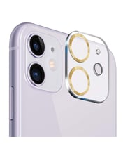 Binano iPhone 11/12 Mini 3D Pro Kamera Koruyucu Gold