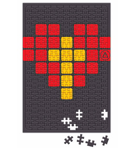 Tetris Supermen Puzzle 240 Parça Yapboz