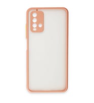 Xiaomi Redmi 9t Kılıf Montreal Silikon Kapak - Pembe