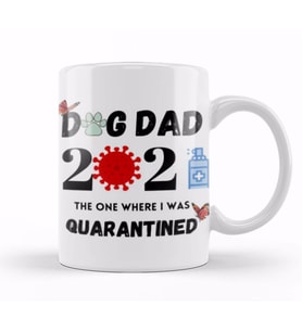 DOG DADDY GIFT Kupa Bardak Porselen