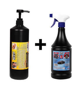 Granürlü El Temizleme Kremi ( Sabunu ) 1 kg & Motor Jant Yıkama Sıvısı 1 Lt