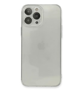 iPhone 13 Pro Kılıf Fly Lens Silikon - Şeffaf
