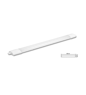36W Oval Led Etanj Armatür Beyaz Işık 2 Adet