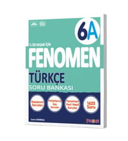 Fenomen Yayıncılık 2024-2025 Müfredat Yeni Nesil 6.Sınıf A Serisi Türkçe Soru Bankası (Çok Renkli)