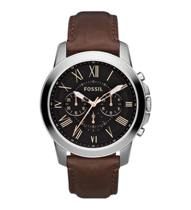 FOSSIL FFS4813 DERİ KORDON ERKEK KOL SAATİ (Kahverengi)