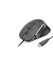 7D Ergonomi̇k Kablolu Ofi̇s Mouse 3600 Dpi - Siyah ND1209B