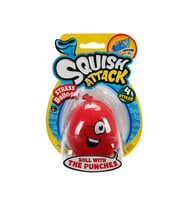 Squish Attack Stres Balonu Eğlenceli Esnek Hamurumsu Stres Balonu Orijinal Ürün (Kırmızı)