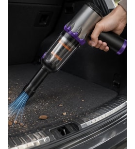 Northcity Taşınabilir Oto Süpürge 220W Turbo - Kablosuz Metal HEPA Filtreli Güçlü Emişli Araç Süpürgesi