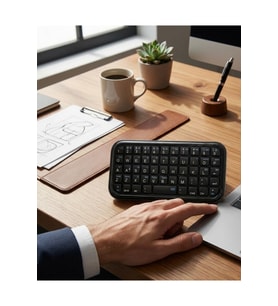 Telefon Tablet ve PC İçin Kablosuz Bluetooth Mini Klavye
