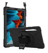 Microsonic Samsung Galaxy Tab S9 FE Kılıf Heavy Defender Siyah