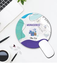 Kişiye Özel Muhasebeci Tasarımlı Mouse Pad 033