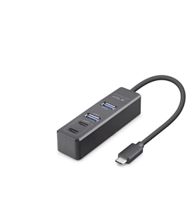 Type-c 3.2 Gen2 Hub 4 Port 10 Gbps Siyah TU1009