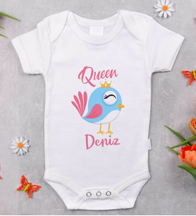 BK Kids İsimli Bebek Body Zıbın - Model 13