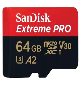 64 GB SANDISK SDSQXCU-064G-GN6MA EXTREME PRO MICRO SD