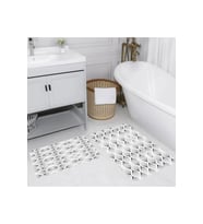Eliana Home Baskılı 2'li Banyo Paspas Takımı RVG5218
