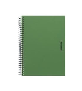 Morning Glory 6000 Prima Çizgili Defter 26,2x19 cm Yeşil 11136-88902