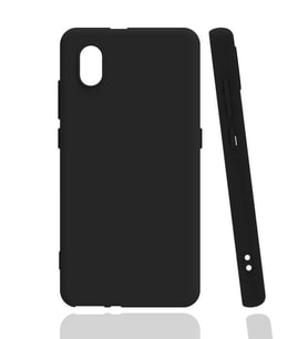 TCL L7 Kılıf Zore Biye Silikon Kılıf (Siyah)