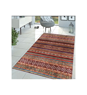 Rovigo Home Dijital Baskı Yıkanabilir Kaymaz Taban Salon Halısı RVG1391-HT649 80x300 cm (Siyah)