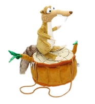 Ice Age - Buz Devri Scrat Figür Ve Fermuarlı Kütük
