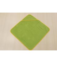 Ender Home Bebek Kundağı Havlu Yeni Doğan Bebek Banyo Havlusu Bukle Kundak Standart-Yeşil