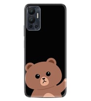Infınix Hot 12 Kılıf Resimli Desenli Silikon Platinium Series Hello Bear 1905