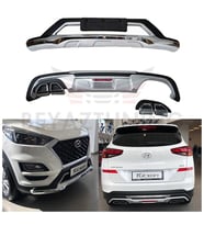 Hyundai Tucson Ön Arka Tampon Koruma Difüzör 2018 Sonrası