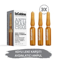 LaCabine 3 Adet Koyu Leke Karşıtı Ampul Cilt Lekelerini Giderici Aydınlatıcı Dermaroller Dermapen Yüz Serum