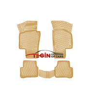 Volkswagen Passat CC 2016 3D Havuzlu Paspas Bej