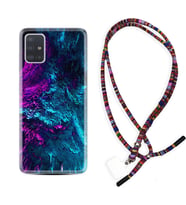 Samsung a71 A72 A73 A7 A9 2018 C7 C9 Kılıf Boyun Asklı Rasta Silikon Explosive 1734