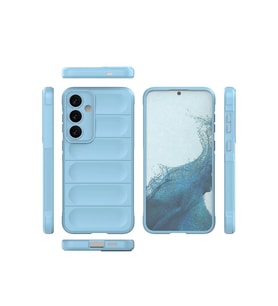 ERTAN Samsung Galaxy S24 Kılıf Optimum Silikon - Sky Blue