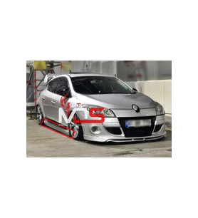 RENAULT MEGANE 3 CUSTOM MARŞPİYEL TAKIM FİBERGLASS BOYASIZ