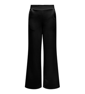 Only Kadın Düz Paça Lastikli Bel Pantolon - 15339819 (Siyah)