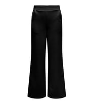 Only Kadın Düz Paça Lastikli Bel Pantolon - 15339819 (Siyah)
