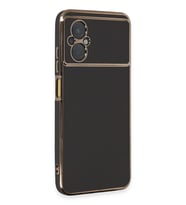 Newface Xiaomi Poco M5 Kılıf Volet Silikon - Siyah