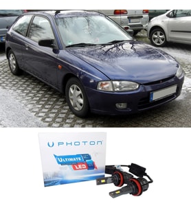 Mitsubishi Colt Led Xenon Uzun + Kısa Far Ampulü H4 Ultimate Yeni Seri Beyaz 1998-2003