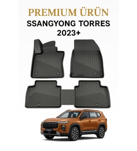 Ssangyong Torres 2023+ Uyumlu 3D Oto Paspas Premium