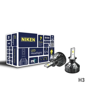 Niken Led Xenon Pro Serisi H3 Far Ampulü 2'Li Takım