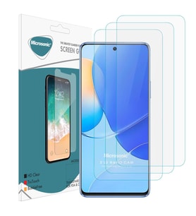 Microsonic Huawei Nova 9 SE Screen Protector Nano Glass Cam Ekran Koruyucu (3`lü Paket) (Renksiz)