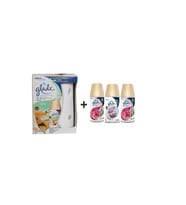 Glade Otomatik Sprey X Okyanus Sessizliği X Meyve & Çiçek Buketi X Lavanta Ferahlığı X Meyve & Çiçek Buketi 3 X 269 Ml