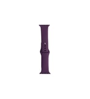 Apple Watch 7 45mm Uyumlu Band Serisi Klasik Kordon Silikon Strap Kayış (Violet)