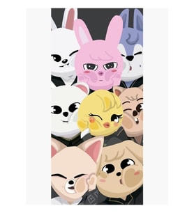 Skzoo Sokak Çocukları Skz Tablo Ahşap Poster Dekoratif