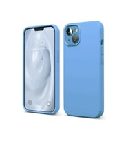 Apple iPhone 14 Kılıf First Silikon - Mavi