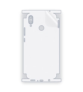 SChitec HUAWEI P Smart Plus（2018） Uyumlu Fullbody Arka Kaplama Hidrojel Koruyucu Film