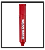 Nova Color Yüz Boyası Kırmızı 2 adet