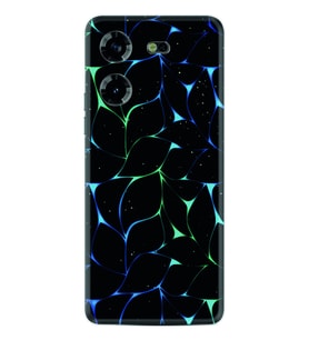 Tecno Pova 5 Kılıf Silikon Desen Özel Seri Naif Çizgiler 1680