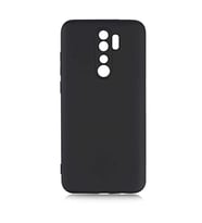 Coverzone Xiaomi Redmi Note 8 Pro ?le Uyumlu K?l?f Z-Mara Lansman Vieri Tam Koruma Arka Kapak Kamera Koruma �?k?nt?l? P�r�zs�z Y�zey Siyah