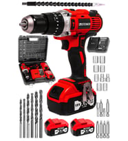 13mm 58 V 5 Ah Çift Xr Akülü Şarjlı Vidalama Matkap Kırmızı